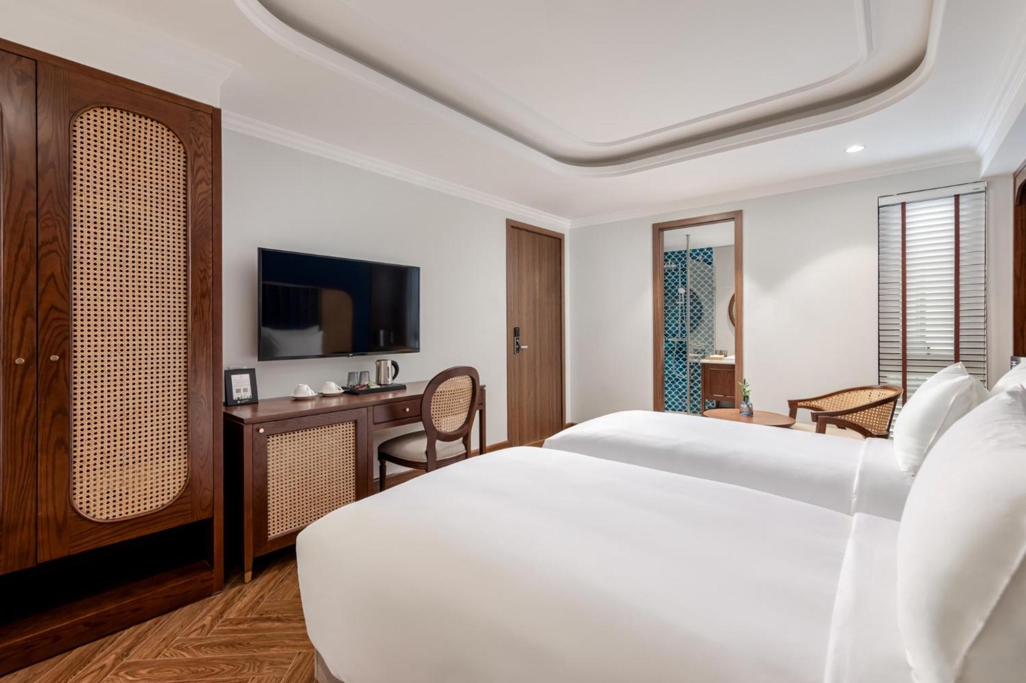 La Siesta Classic Hang Thung Hanoj Exteriér fotografie Deluxe Room
