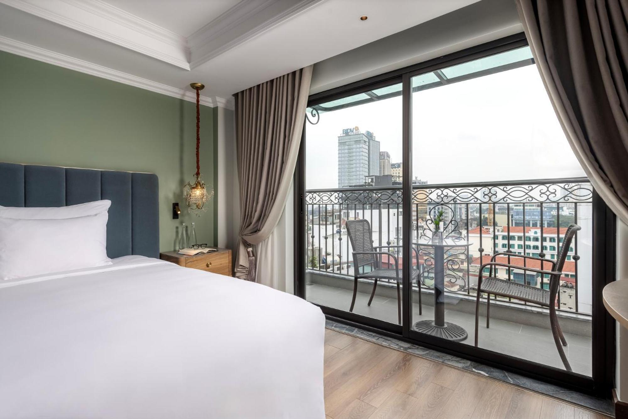La Siesta Classic Hang Thung Hanoj Exteriér fotografie Deluxe Room with Balcony