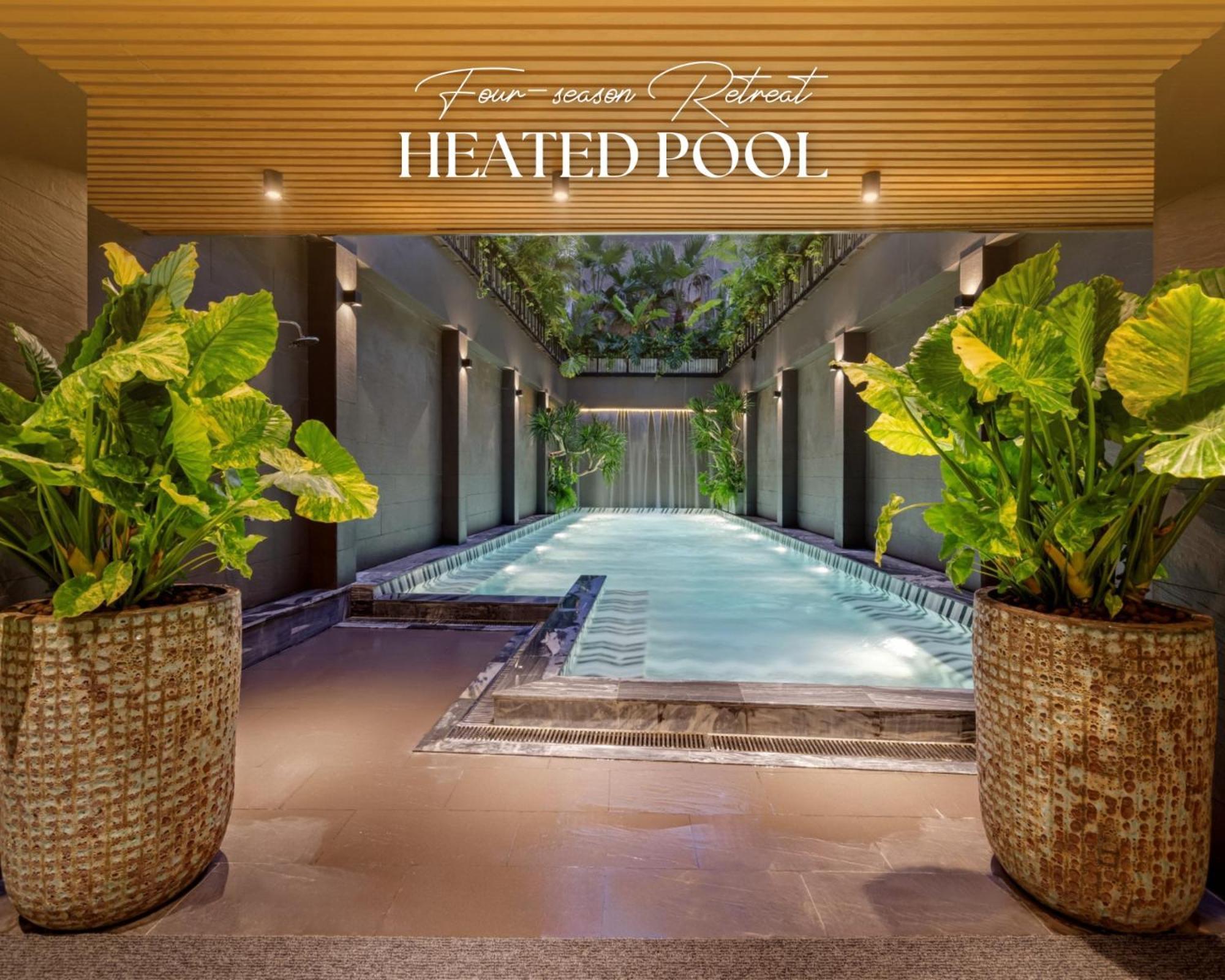 La Siesta Classic Hang Thung Hanoj Exteriér fotografie The heated pool at the hotel